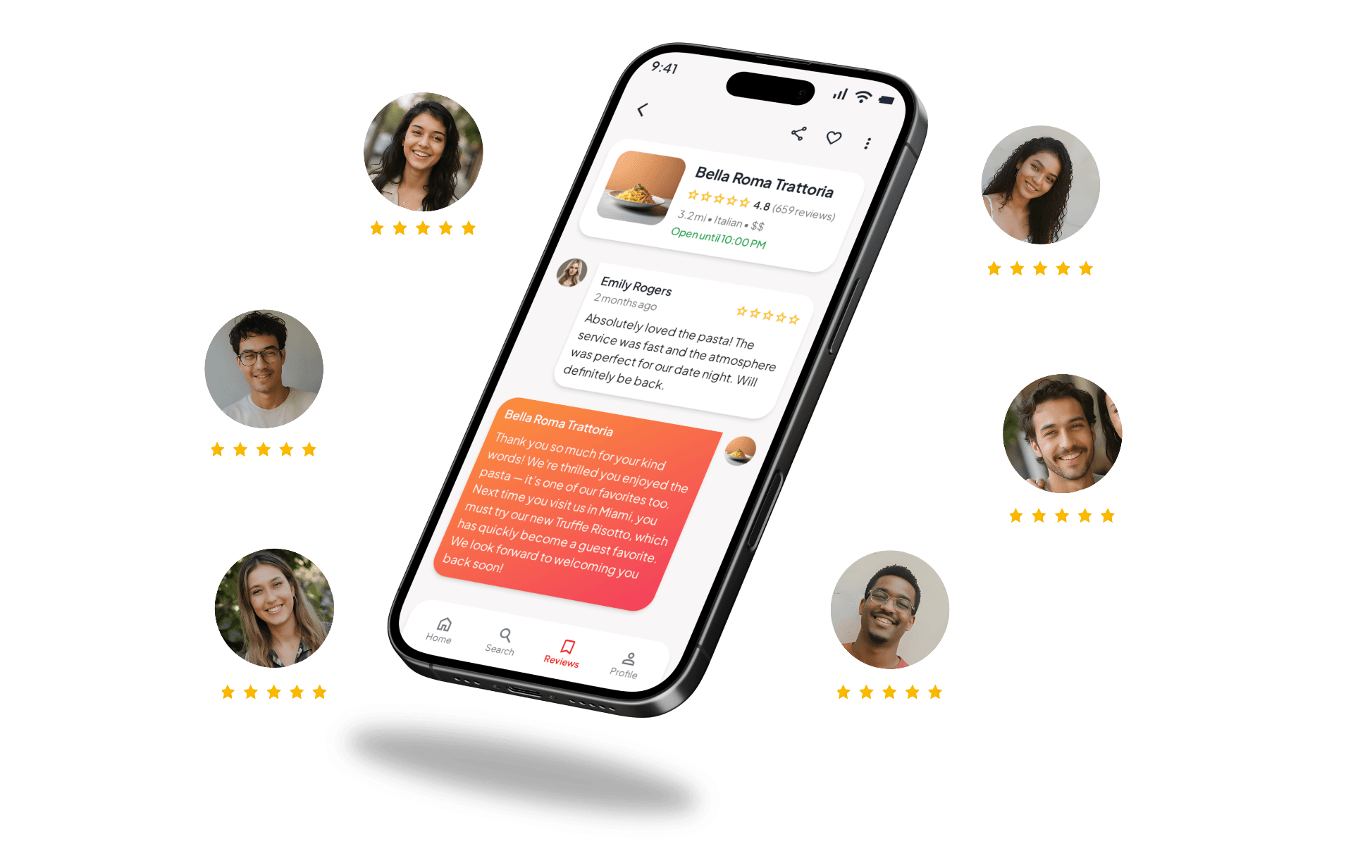 Qrese AI Review Management Dashboard
